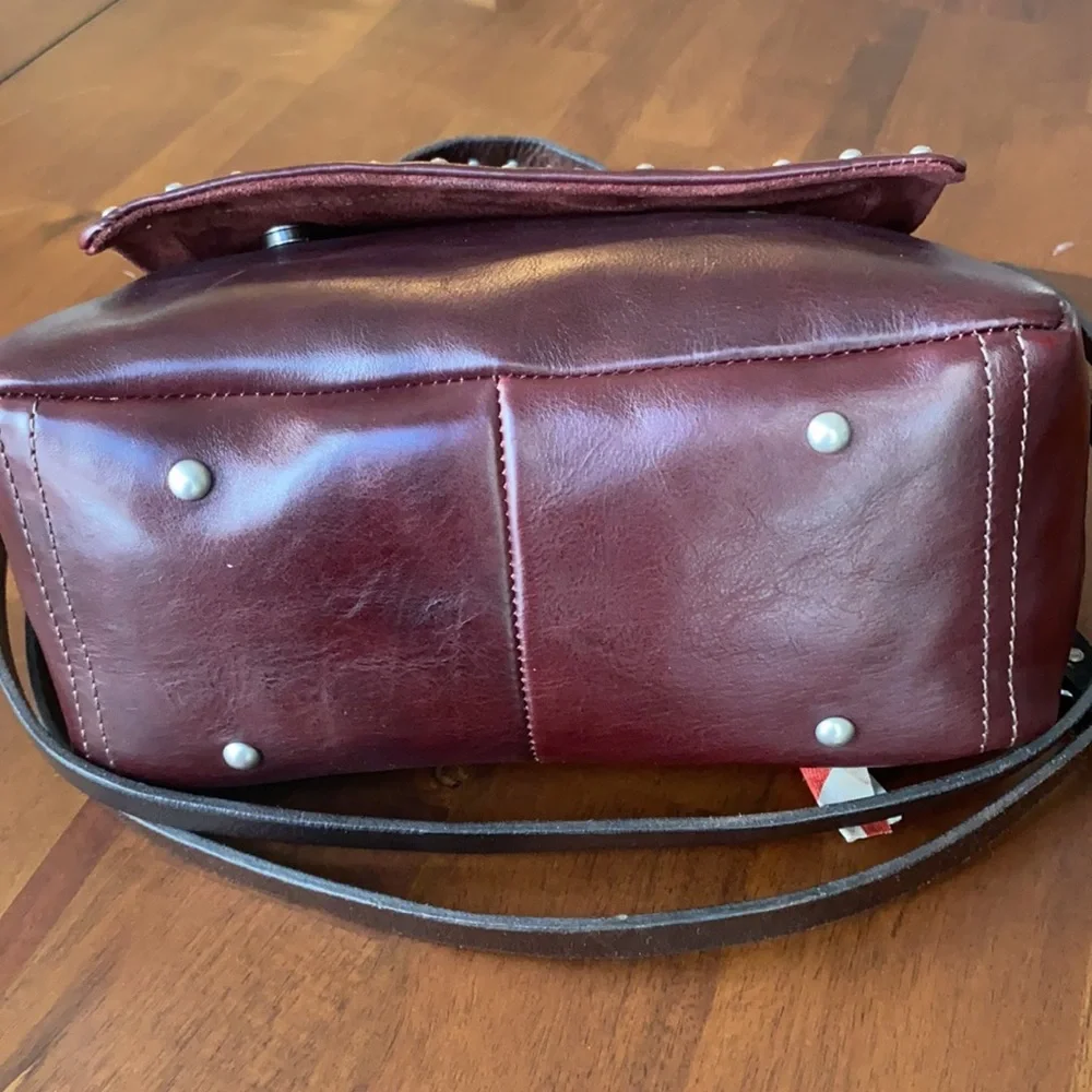 AS98 Bordeaux Borsa Handbag **SOLD** - Picture 7 of 11